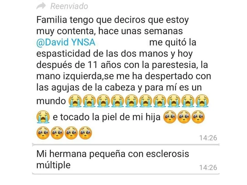Testimonio de David