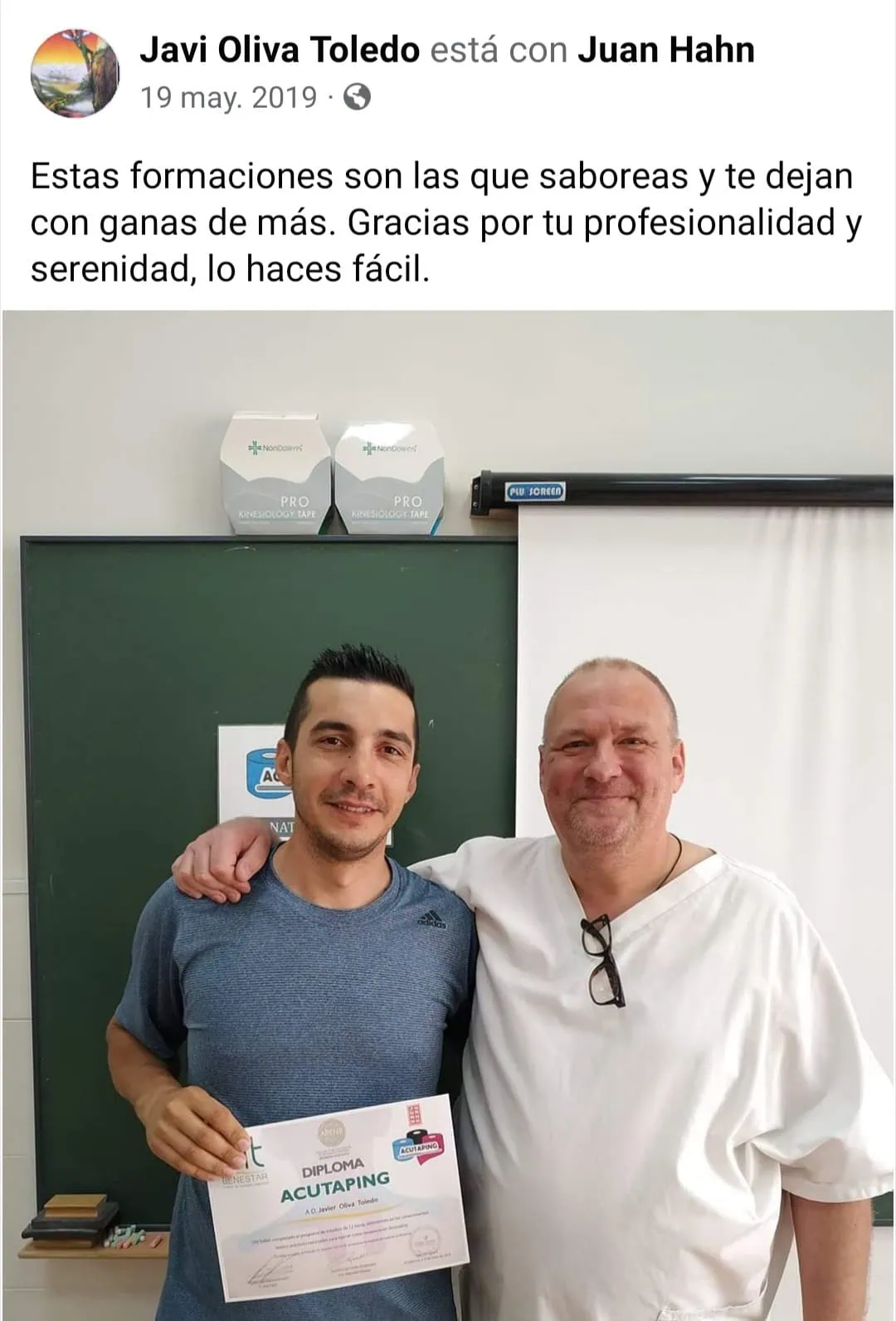 Testimonio de Javi Oliva Toledo