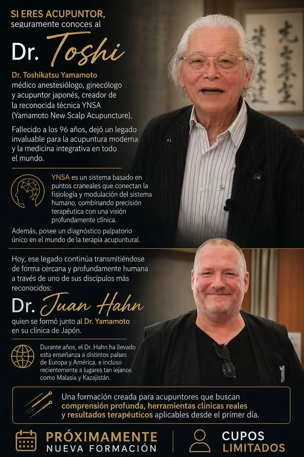 Dr Toshi y Dr Juan Hahn