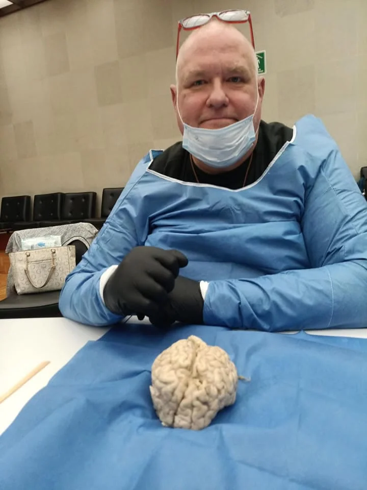 Práctica de disección cerebral - Juan Hahn